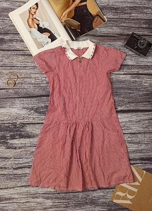 Плаття для дівчинки в клітинку