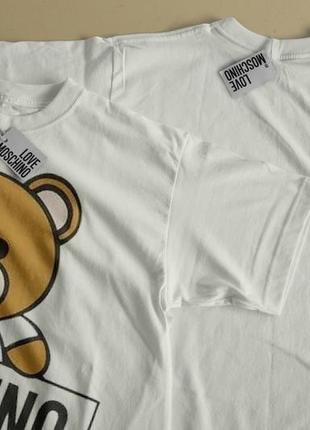 🐻футболки унисекс в стиле moschino teddy bear🐻🐻5 фото