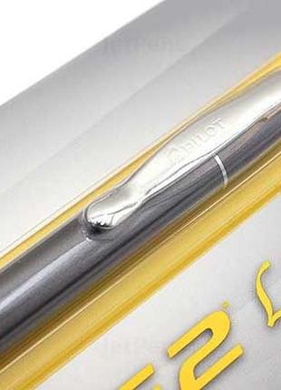 Pilot g2 limited metallic body gel pen 0.7 mm gray body ручка гелевая + два стержня + тетрадь5 фото