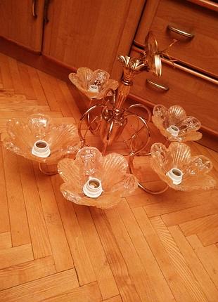 Нова люстра версаль чеське скло