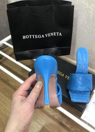 Шлепки в стиле bottega veneta4 фото