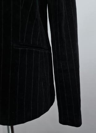 Велюровий піджак у смужку h&m6 фото