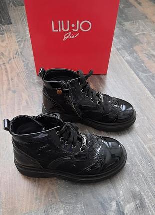 Ботиночки  кожа лаковая