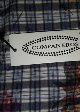 Новая рубашка companeros с интересным принтом р. м3 фото