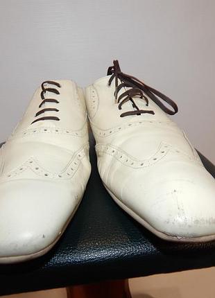 Чоловічі туфлі zara man р. 44 шкіра 044tfm