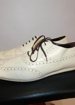 Мужские туфли zara man р.44 кожа 044tfm (только в указанном размере, только 1 шт)3 фото