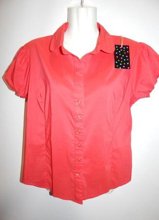 Блуза легкая фирменная женская  48-50р.138ж