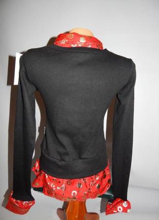 Кофта-блуза фирменная женская р 46-48 306ж4 фото