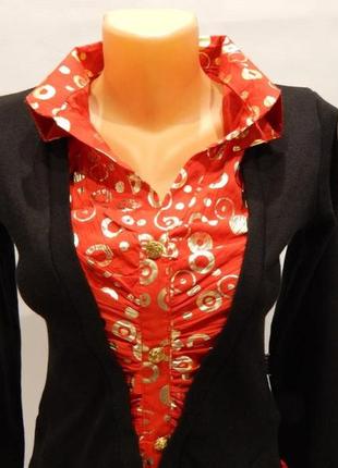 Кофта-блуза фирменная женская р 46-48 306ж2 фото