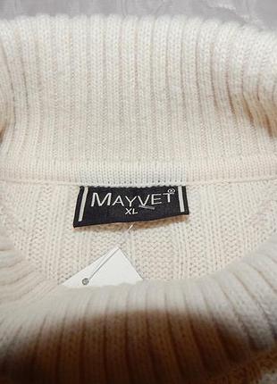 Свитер мужской фирменный mayvet р.54 133см (только в указанном размере, только 1 шт)