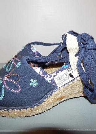 Женские фирменные босоножки espadril р.38 012sbb3 фото