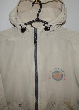 Куртка -ветровка с капюшоном на подкладке   р.30-34,рост 110-122, 033д5 фото
