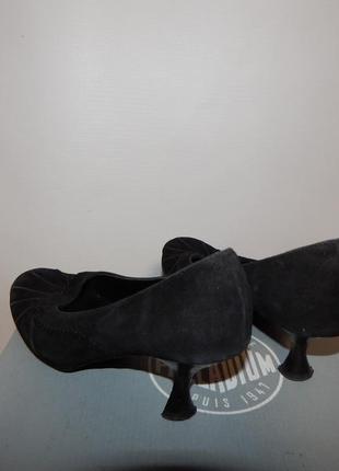 Женские фирменные туфли  р.39 замша 111sbb (только в указанном размере, только 1 шт)3 фото