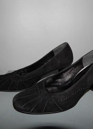 Женские фирменные туфли  р.39 замша 111sbb (только в указанном размере, только 1 шт)6 фото