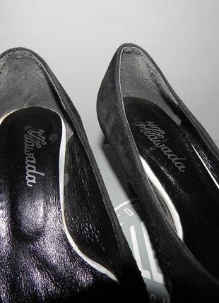 Женские фирменные туфли  р.39 замша 111sbb (только в указанном размере, только 1 шт)4 фото