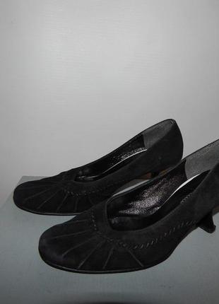 Женские фирменные туфли  р.39 замша 111sbb (только в указанном размере, только 1 шт)2 фото