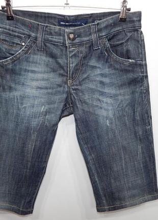 Шорты джинсовые женские удлиненные miss sixty, 50-52 rus, 42 eur,  098gw (только в указанном размере, только 11 фото