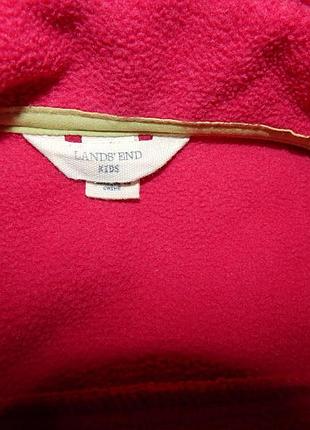 Женская подростковая флисовая кофта lands*end kids 10-12лет.,140-152 рост 112gf...