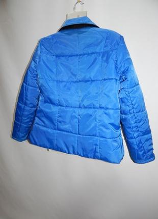 Куртка женская демисезонная утепленная двухсторонняя soft р.46-48 138gk4 фото