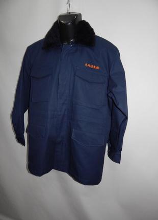 Мужская демисезонная куртка на тонком меху y.h.k. winter coat р.48 222kmd (только в указанном размере, только7 фото