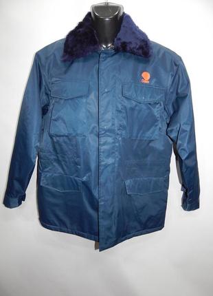 Чоловіча демісезонна куртка на хутрі winter jacket р. 52 230kmd