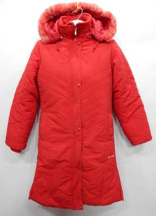 Куртка - пальто  женская теплая с капюшоном boulevard  р.44-46 053gk (только в указанном размере, только 1 шт)