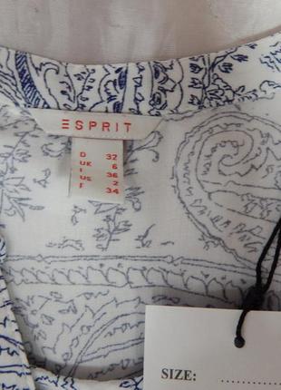 Блуза легкая фирменная женская esprit  р.42-46  100бж5 фото