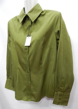 Блуза-рубашка фирменная женская colours of the world  р.48-50  137бж2 фото