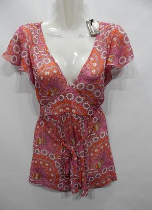 Блуза легкая фирменная женская bellybutton  р.46-48, 162бж