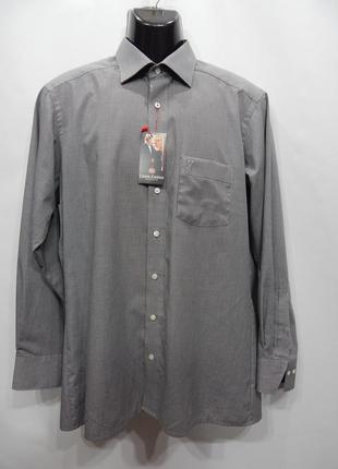 Мужская рубашка с длинным рукавом marvelis оригинал р.50 012др