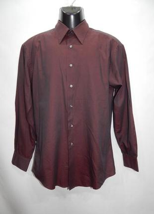 Чоловіча приталені сорочка з довгим рукавом expert р. 46-48 148дрбу