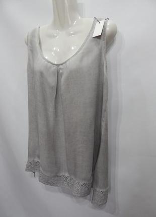 Блуза легкая фирменная женская jasmine 50-52 р.,(хлопок) 176бж3 фото