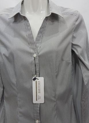 Блуза-рубашка фирменная женская h&m 110-122  р.42-44  012бж3 фото