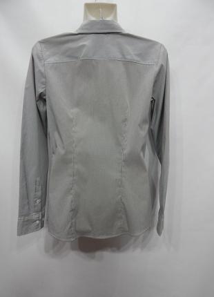 Блуза-рубашка фирменная женская h&m 110-122  р.42-44  012бж2 фото