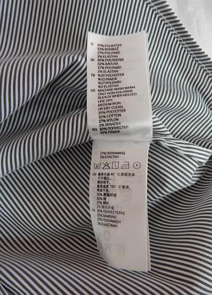 Блуза-рубашка фирменная женская h&m 110-122  р.42-44  012бж6 фото