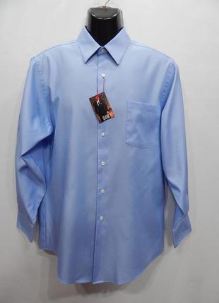 Мужская приталенная рубашка с длинным рукавом van heusen оригинал р.50-52 081др