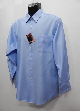 Чоловіча приталені сорочка з довгим рукавом van heusen оригінал р. 50-52 081др3 фото