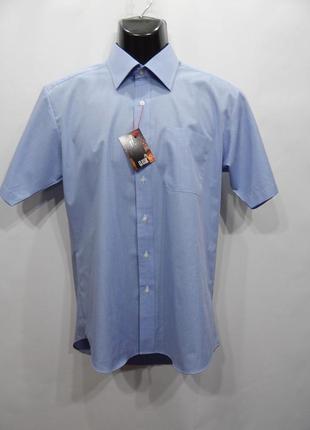 Мужская рубашка с коротким рукавом modern classic оригинал р.48 (022кр)