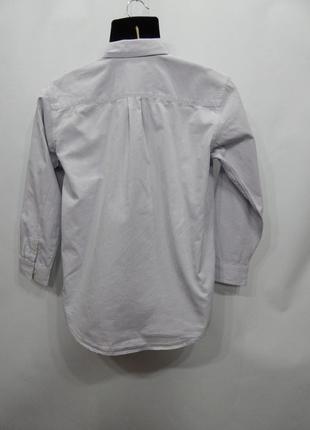 Мужская подростковая рубашка с длинным рукавом gap оригинал р.46 071др4 фото