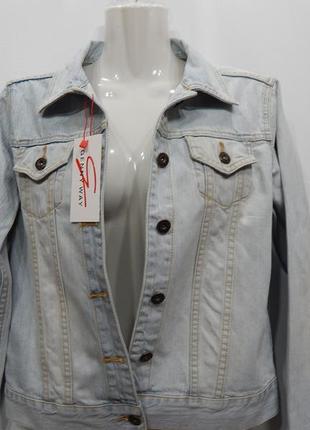 Куртка жіноча джинсова h&m l.o.g.g. vintage, ukr р. 44-46, eur 36 074dg