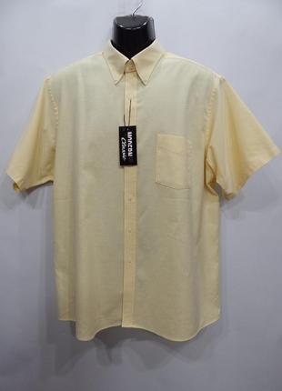 Мужская рубашка с коротким рукавом van heusen оригинал р.54 (038кр) (только в указанном размере, только 1 шт)