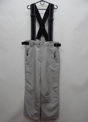 Мужские лыжные брюки на шлеях ellesse оригинал р.48 070kml