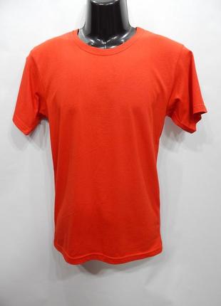 Мужская футболка mercury-textile красная р.48 048мф