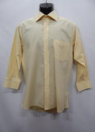 Мужская рубашка с длинным рукавом licencia р.46-48 123дрбу