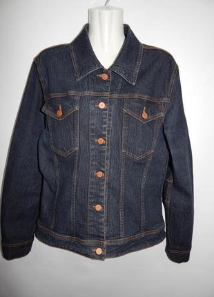 Куртка джинсовая женская ladies  rus р.48-50, eur 40 013dg (только в указанном размере, только 1 шт)4 фото