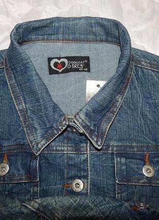 Куртка джинсовая женская coolcat girls vintage,рост 146-152, rus р.40-42, eur 34 043dg9 фото