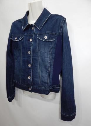 Куртка джинсовая женская yessica vintage, rus р.50-52, eur 42 053dg (только в указанном размере, только 1 шт)4 фото