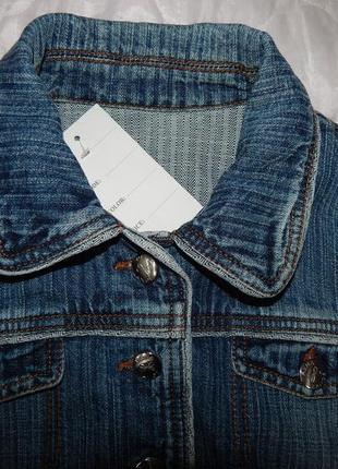 Куртка щільна жіноча джинсова vintage, rus р. 50-52, eur 40 055dg7 фото
