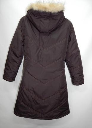 Куртка - пальто  женская утепленная с капюшоном hikis  (сток)  р.38-40 006gk (только в указанном размере,3 фото