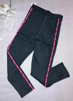 Подростковые утепленные трикотажные лосины на меху для девочки, размер 95 (рост 161-167см)